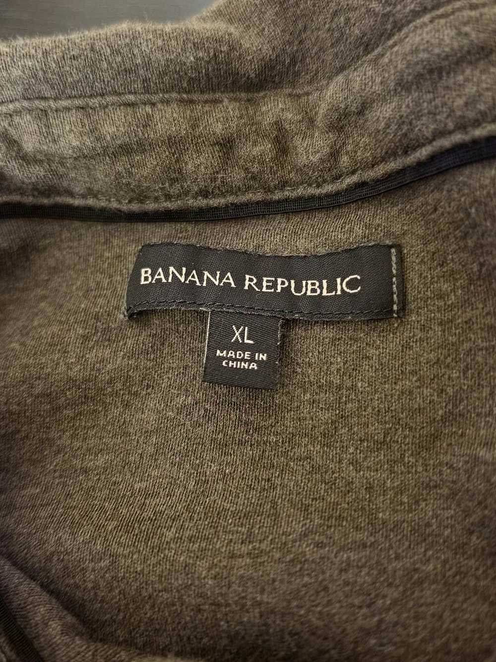 Banana Republic Men’s Olive Polo Shirt
